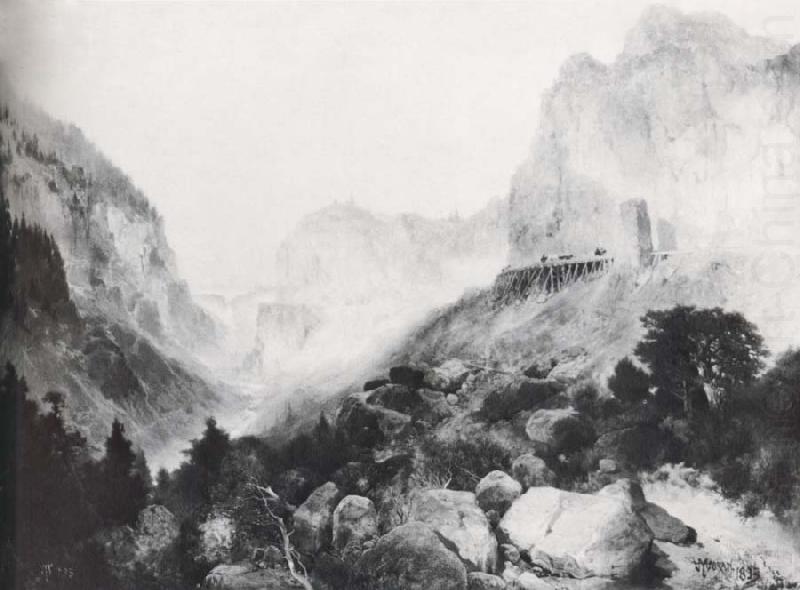 Thomas Moran The Golden Gate china oil painting image